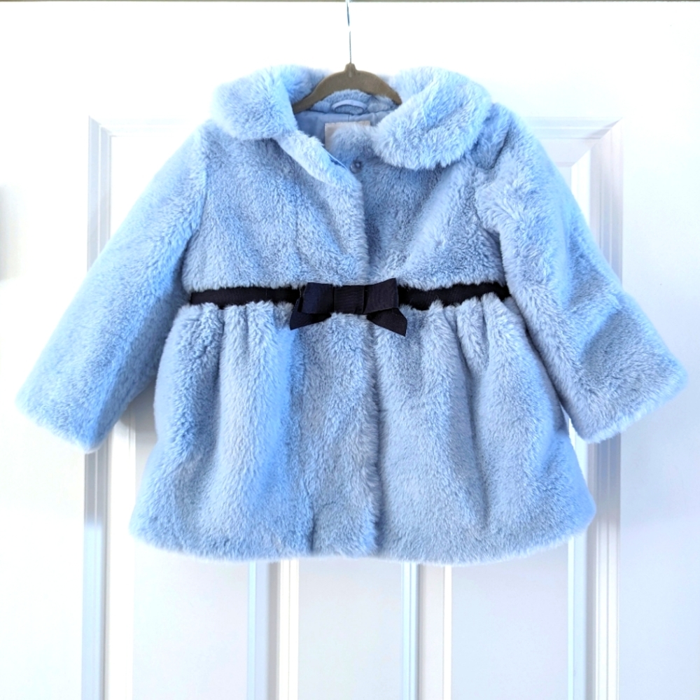 Janie and Jack Faux Fur Jacket